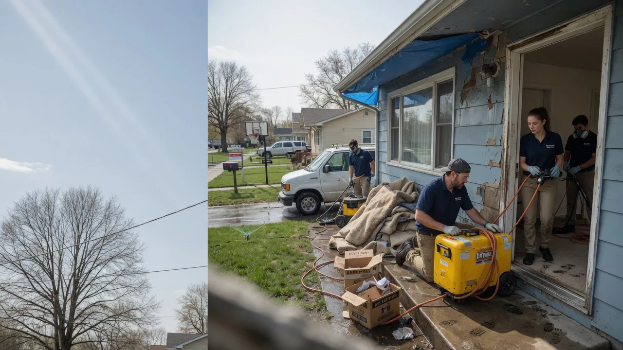 Basement Flood Cleanup in Elmdale, KS near me